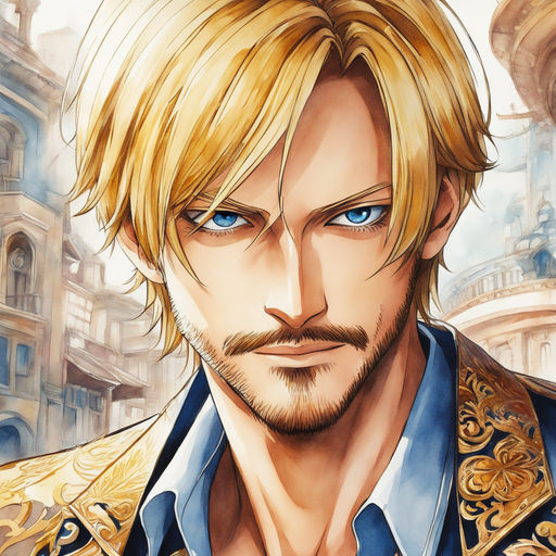 ArtStation - VINSMOKE SANJI - ONE PIECE - WHOLE CAKE