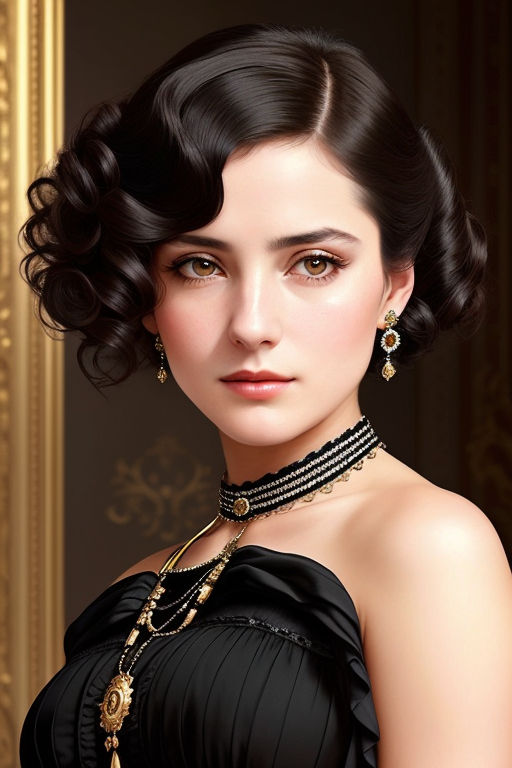 1920s style hair