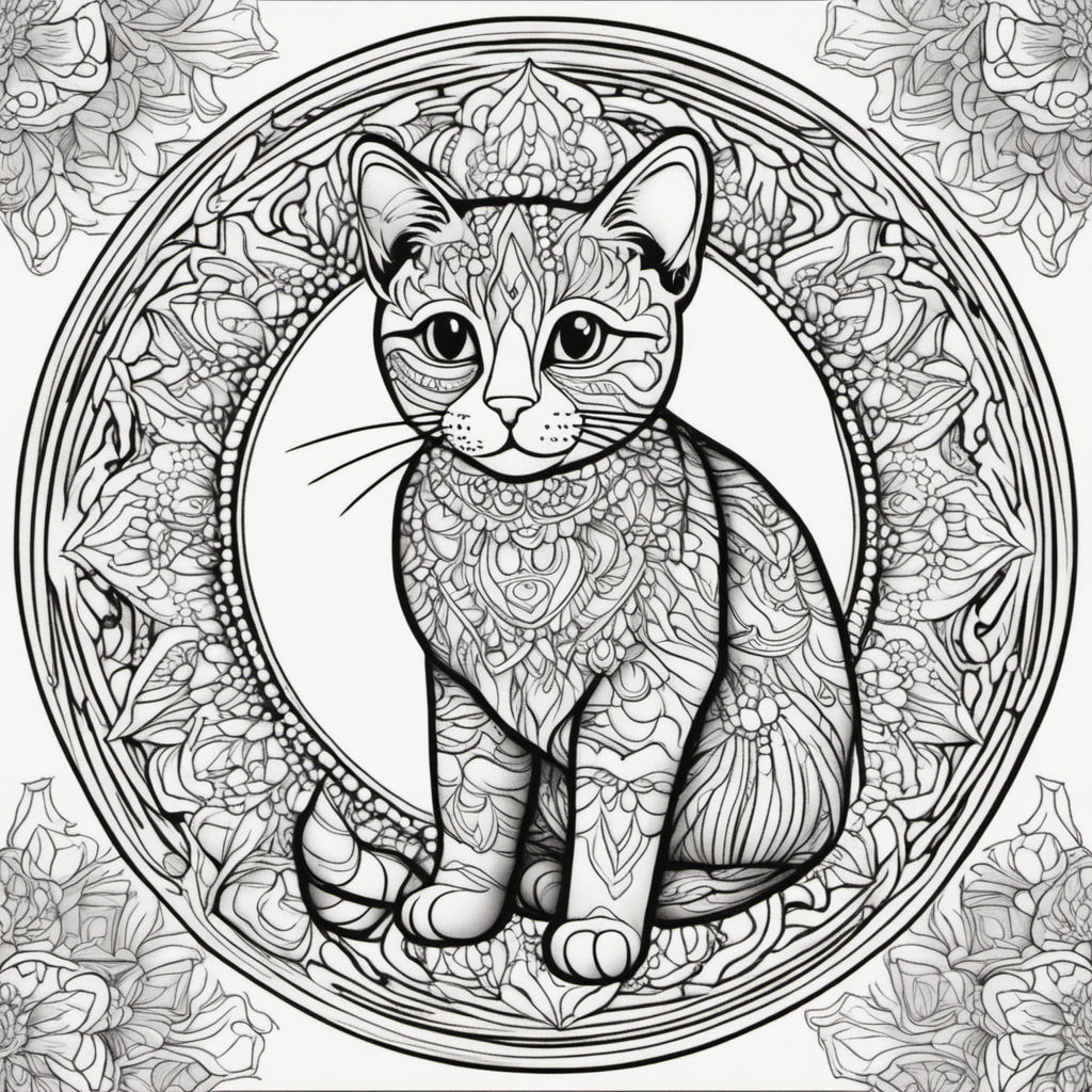 75 Free Cat Coloring Pages for Kids & Adults (2023 Printables)