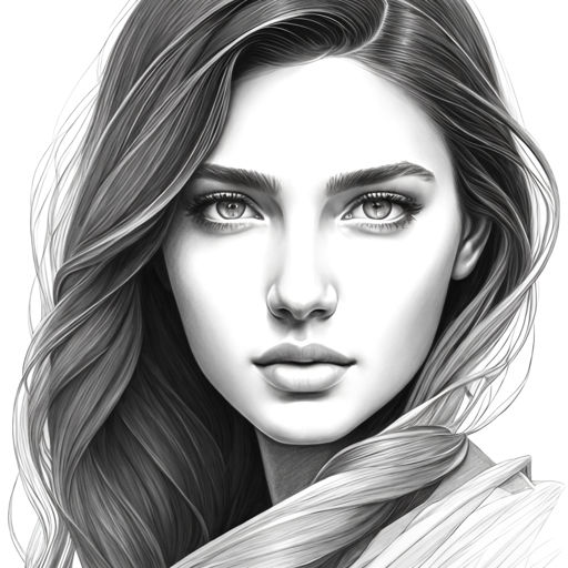 Beauty Girl Pencil Sketch Drawing by Janvi Singla  Pixels