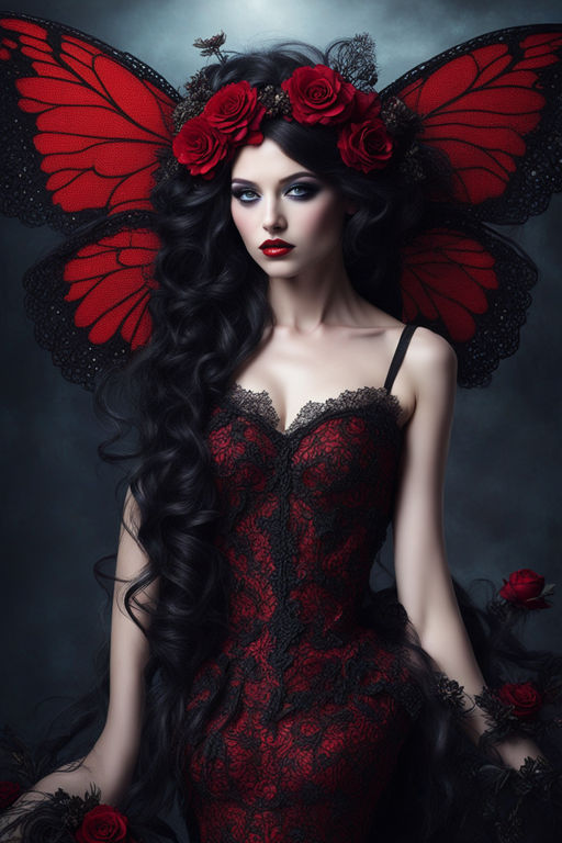 beautiful gothic fairies