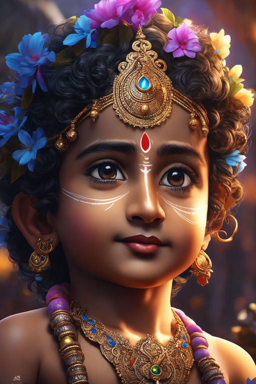 Little Krishna With Flute HD Krishna Wallpapers | HD Wallpapers | ID #60257