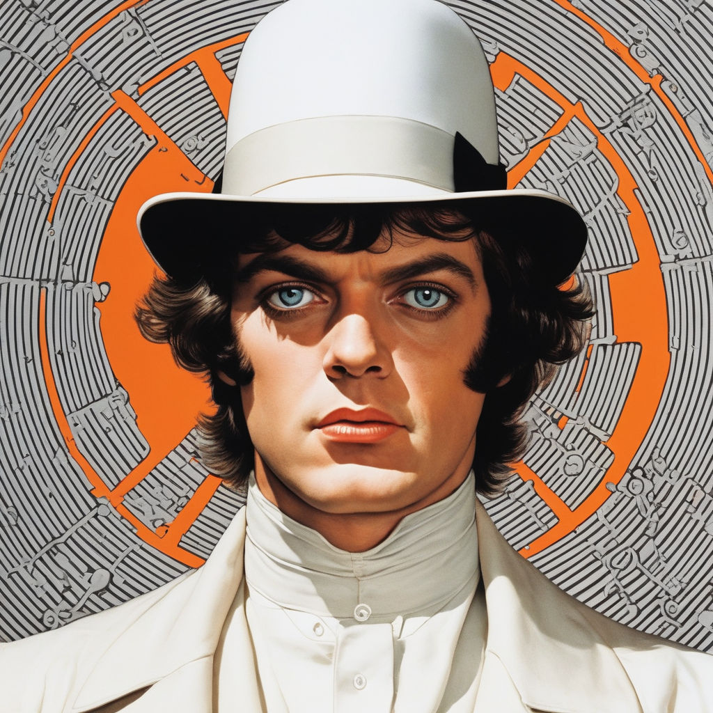 a clockwork orange fan art