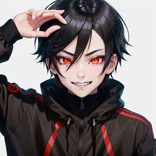 Anime boys blackhaired male character png  PNGEgg