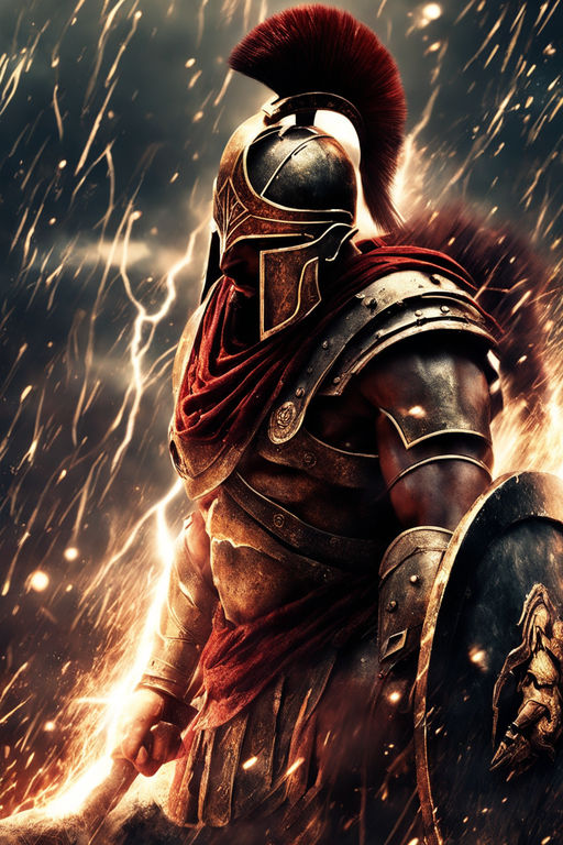 spartan warrior background