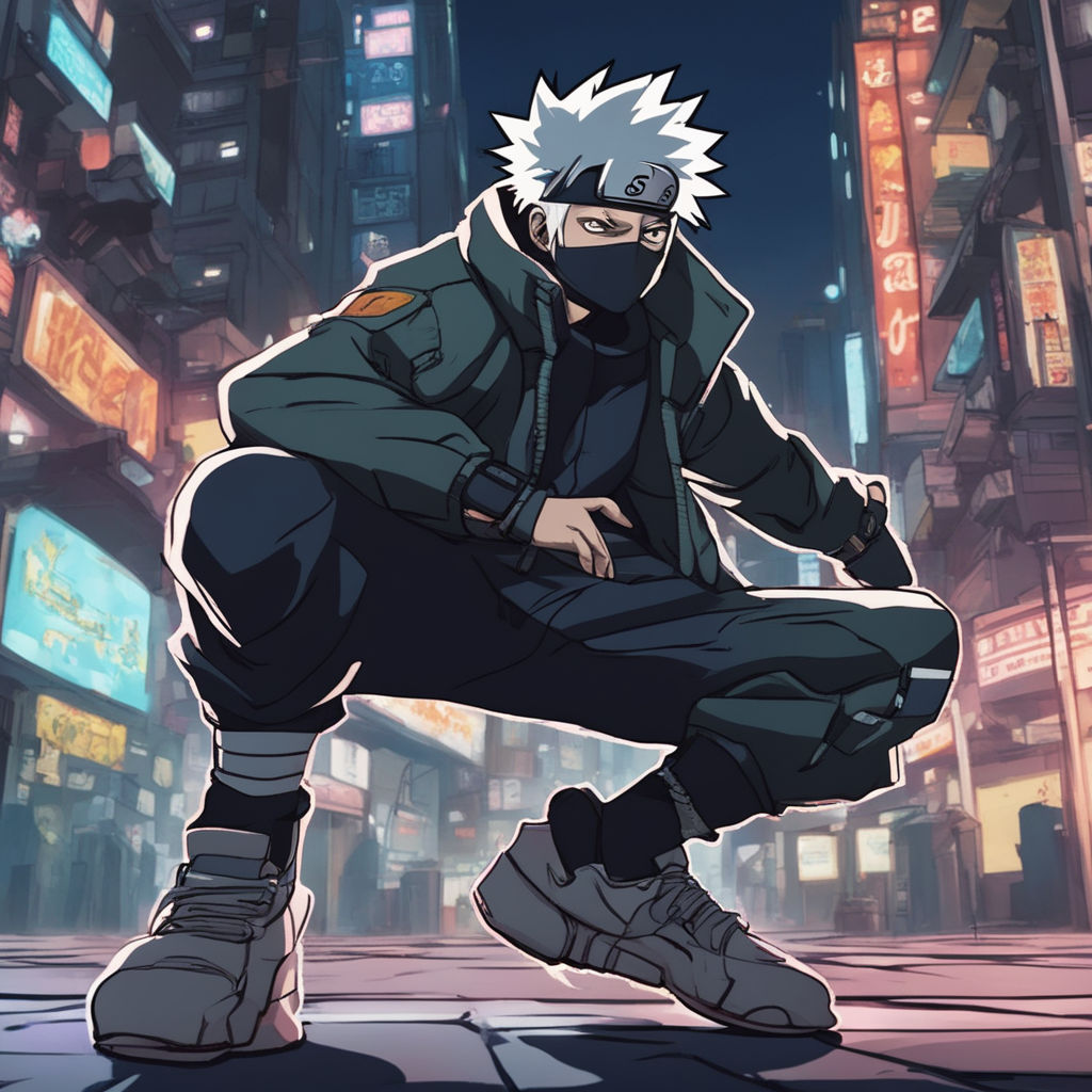 Kakashi sensei from Naruto - Playground