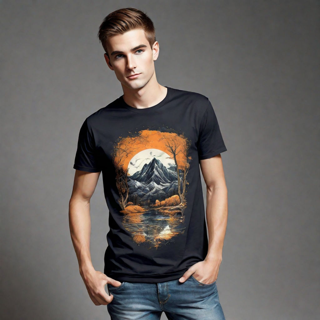 Eye-Catching Designer Men's Shirt