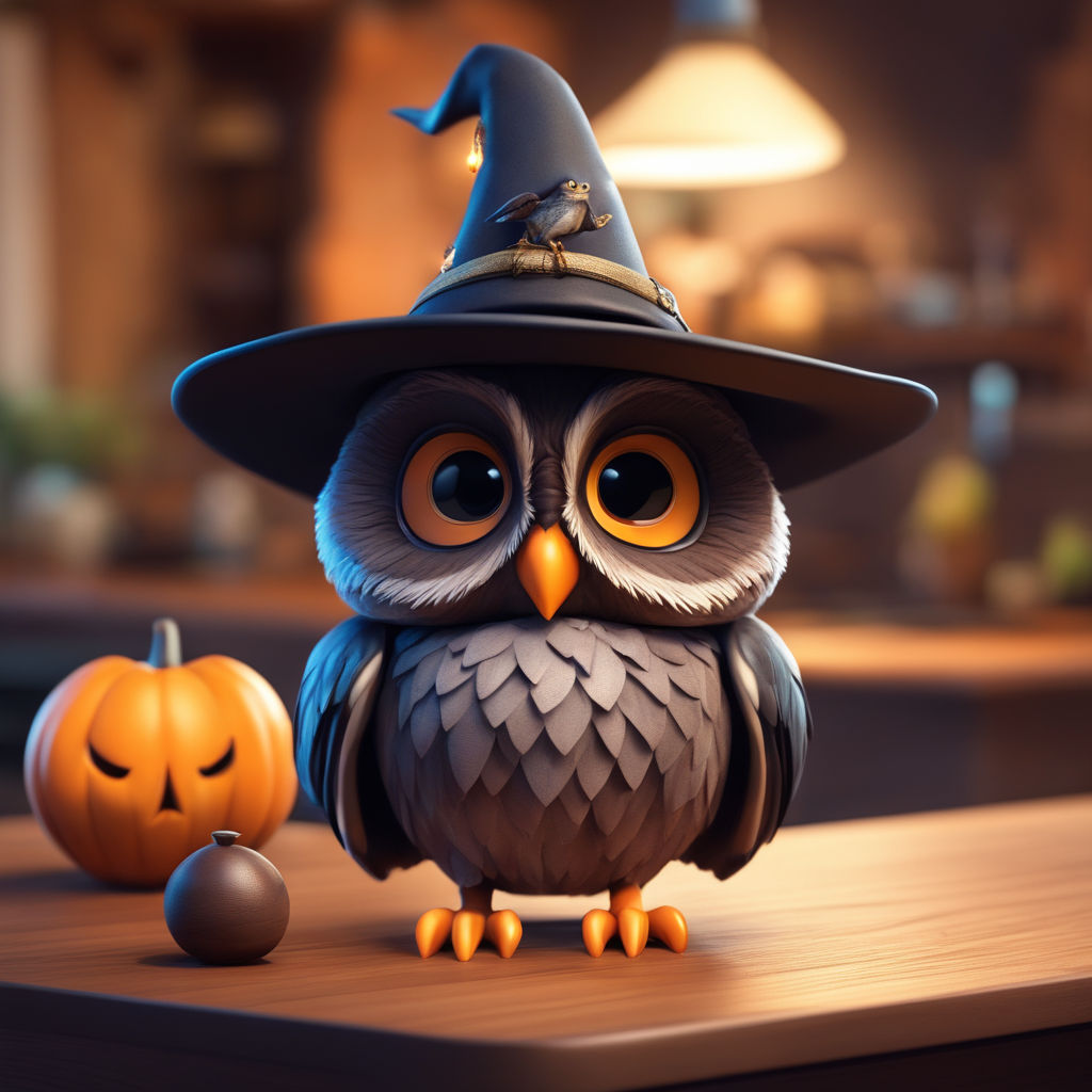 cute halloween owl wallpaper