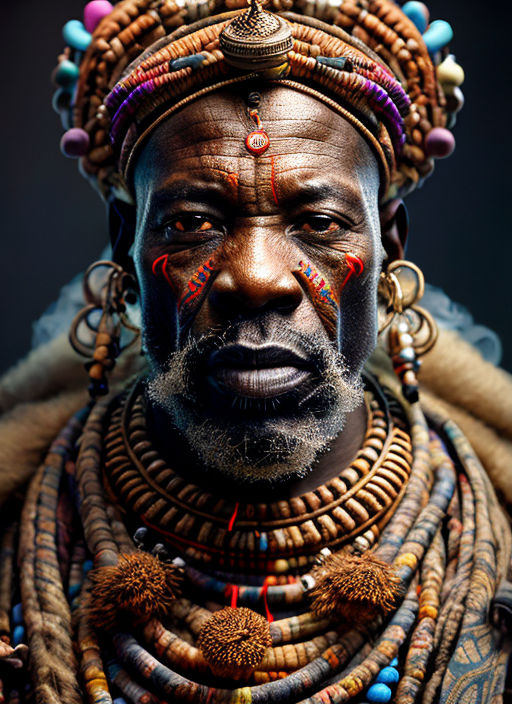 african tribal chief