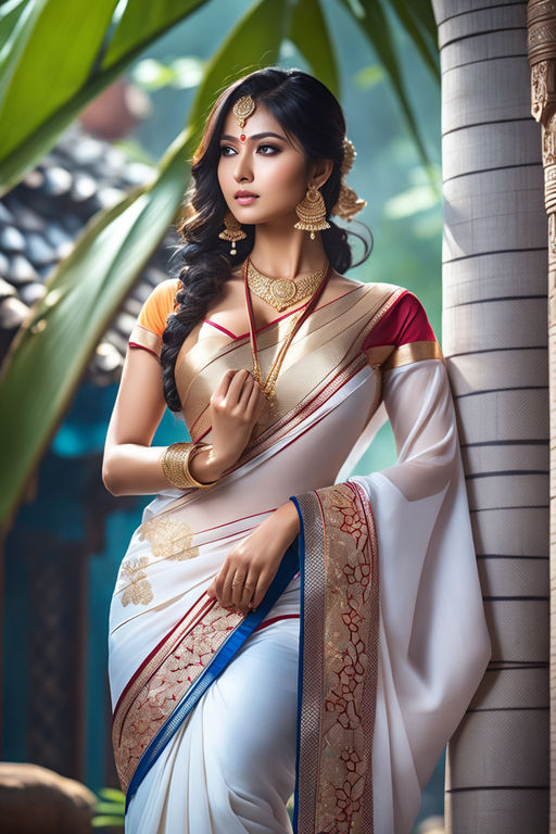 Kota Soft Silk Embroidery White Saree | Kankatala