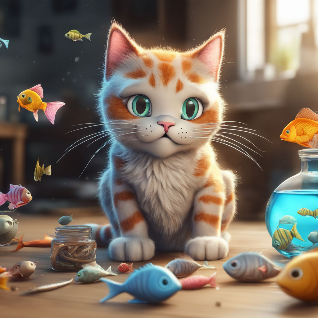 ArtStation - Fishing Pole Cat Toy Game Asset for Kitty Catch