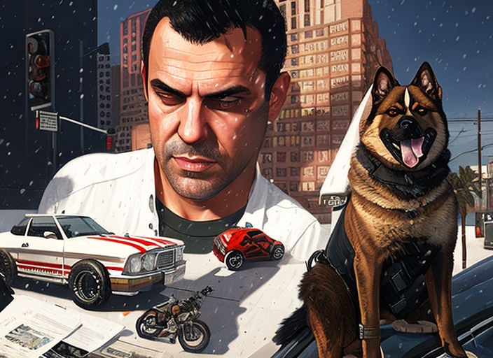 ArtStation - FanArt Niko Bellic GTA IV (TimeLapse)