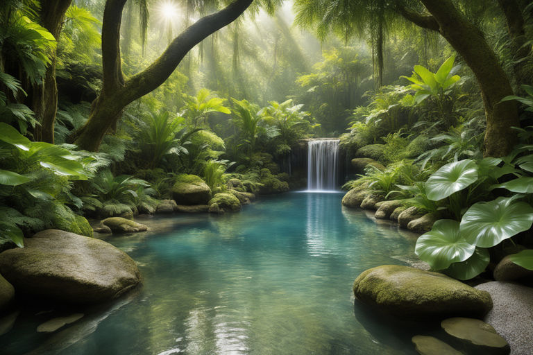 beautiful tropical rainforest wallpaper