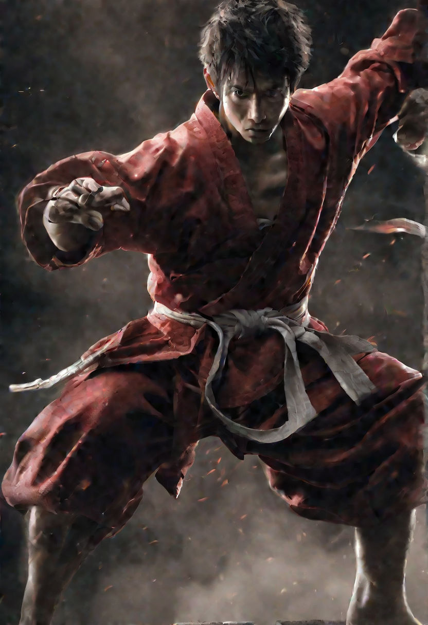 Download Fierce Look Of Kazuya Mishima Wallpaper