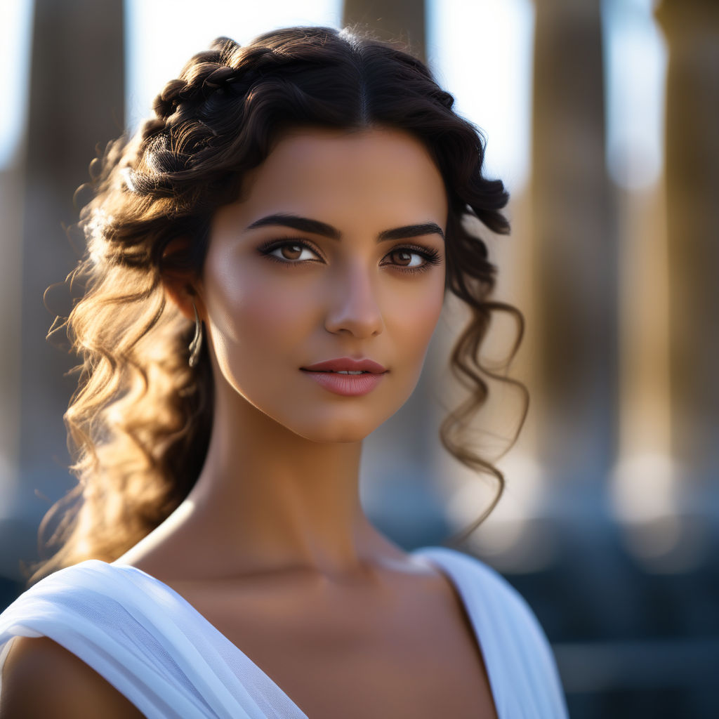 greek goddess makeup and hair ideas