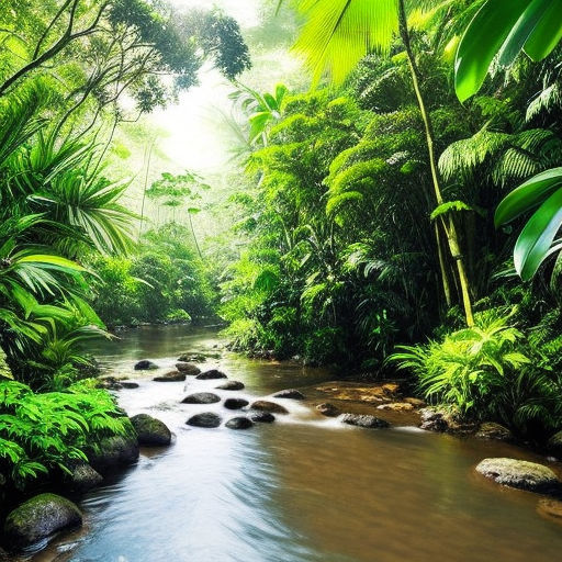 beautiful tropical rainforest wallpaper