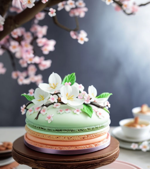 Cherry Blossom Cake PNG Transparent Images Free Download | Vector Files |  Pngtree