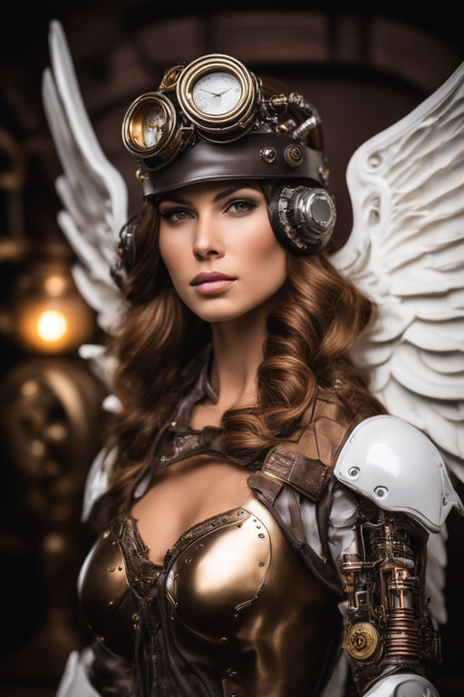 steampunk cyborg costume