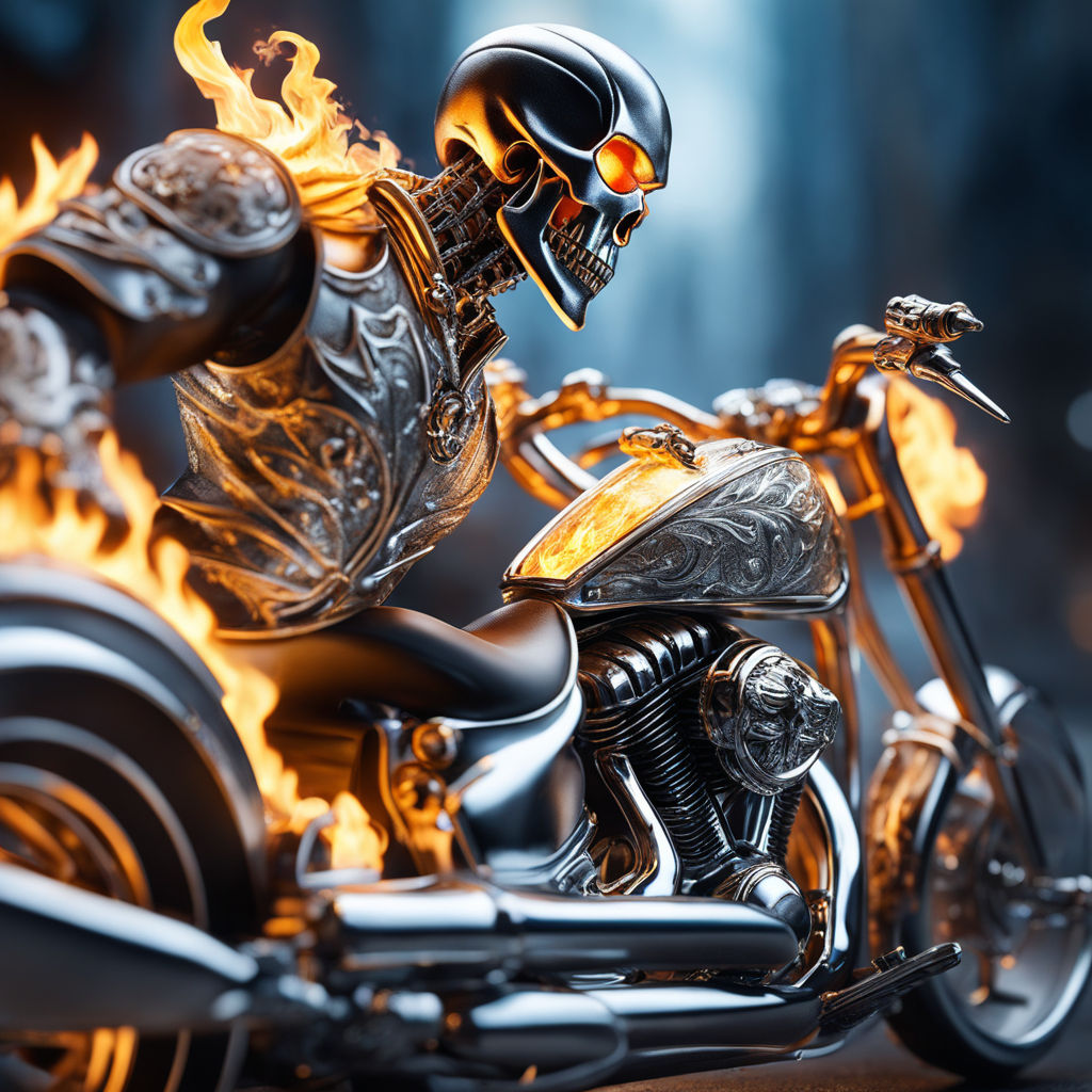 ArtStation - Moto - Motoqueiro Fantasma