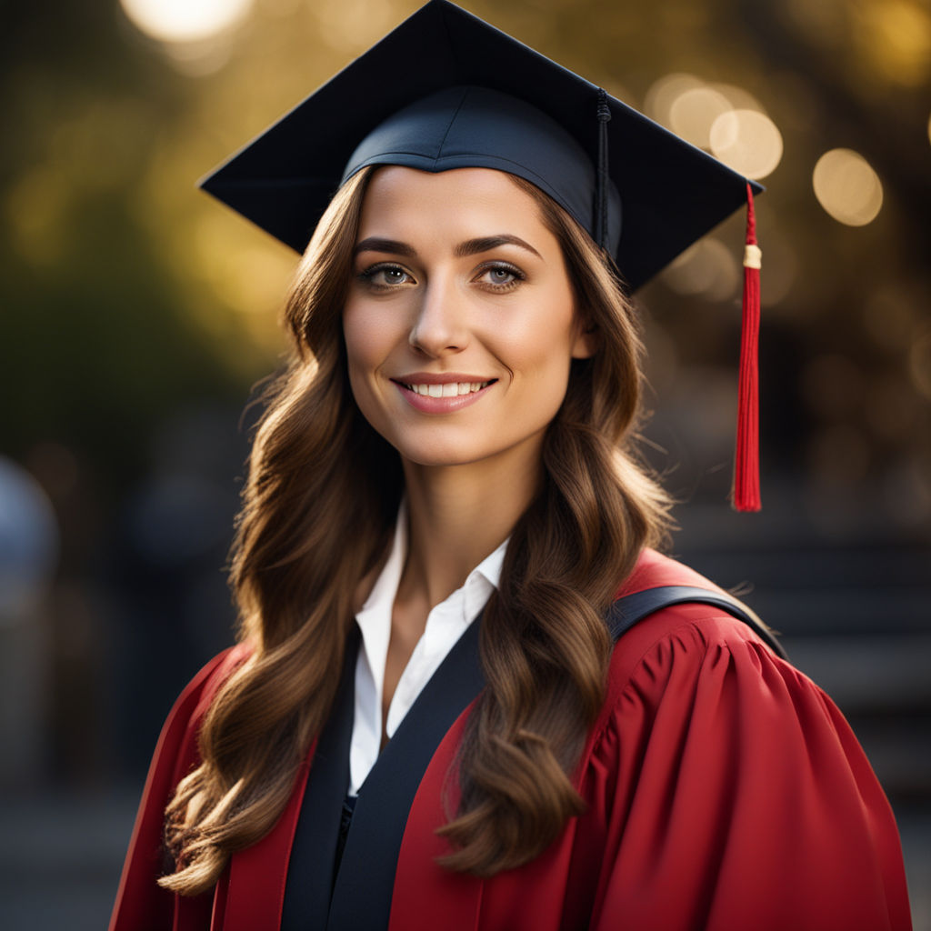 graduation portraits of high school senior girl cap and gown with tassel  diploma with honor society… | Cap and gown, Girl senior pictures, High  school seniors girls