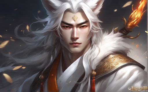 Male Kitsune OC by MinxeiArt on DeviantArt