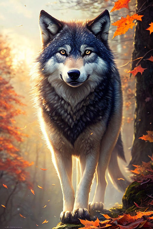 Wolf Dark Art Wallpapers - Wolf Aesthetic Wallpapers for iPhone 4k