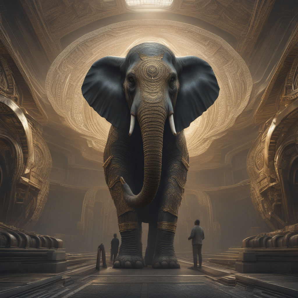 ArtStation - Elephant in underwear