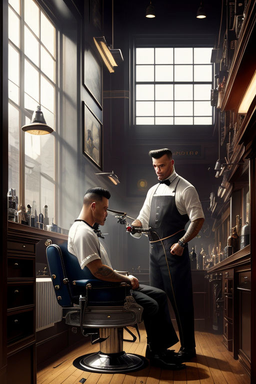 ArtStation - Barber Shop Hair Salon Game