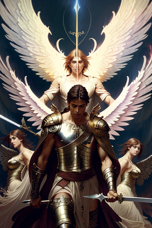 biblical warrior angels