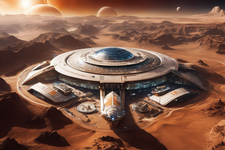 future mars colony