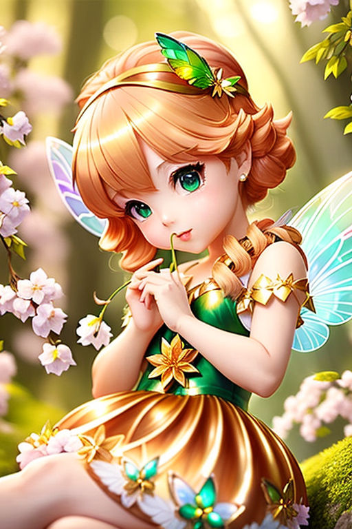 beautiful anime fairy