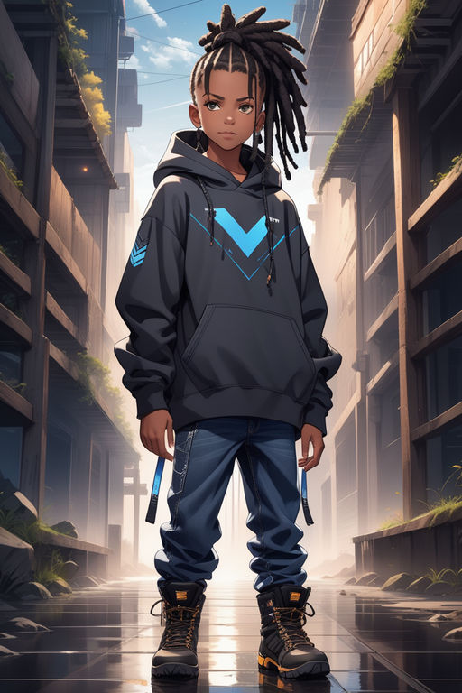 Amazon.com: Black Anime Boys Coloring Book: Unique African anime boys and  stylish dreadlocks and streetwear in a coloring adventure for creativity  and relaxation For teens and adults and manga lovers.: 9798868142550:  Camiliany:
