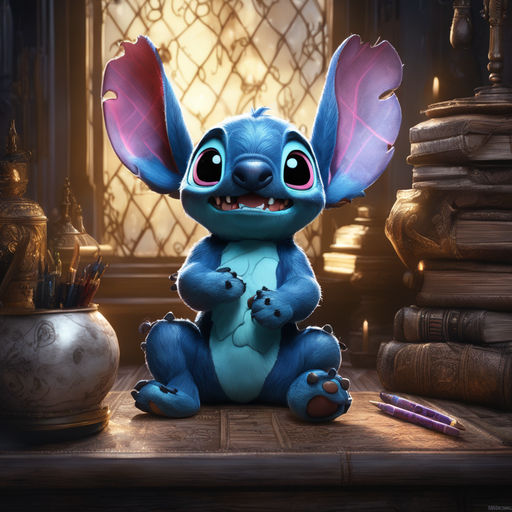 lilo and stitch fan art realistic