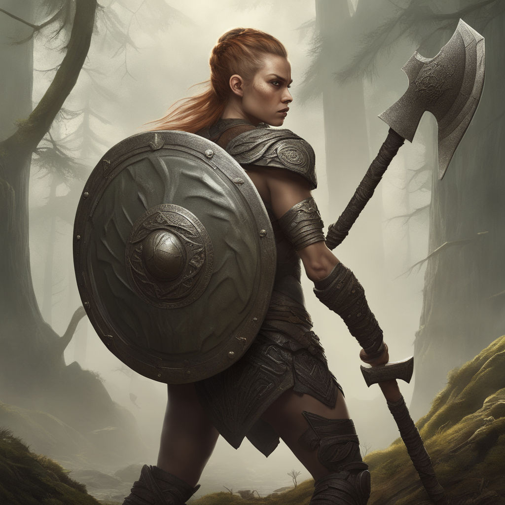 red headed female dwarf