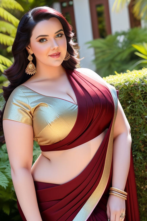 Huge massive boobs lady in saree - Playground