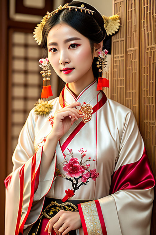 Chinese Hairstyles  Charlotte Abraham Art