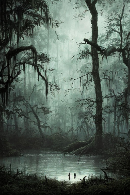 creepy swamp