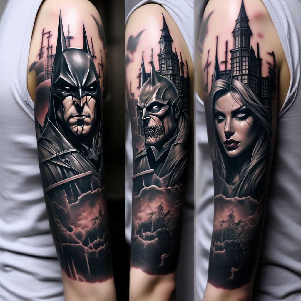 Looking for unique Tattoos? Batman Tattoo