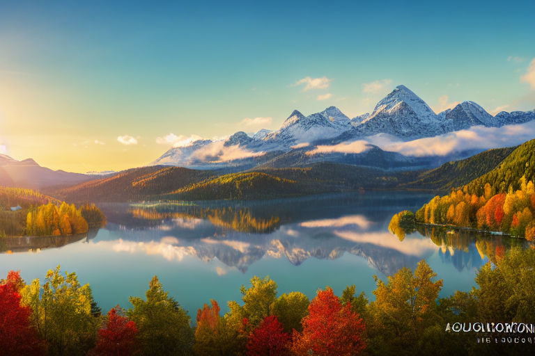 mountain fall backgrounds