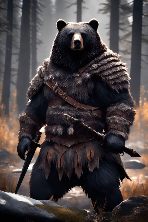 warrior bear wallpaper