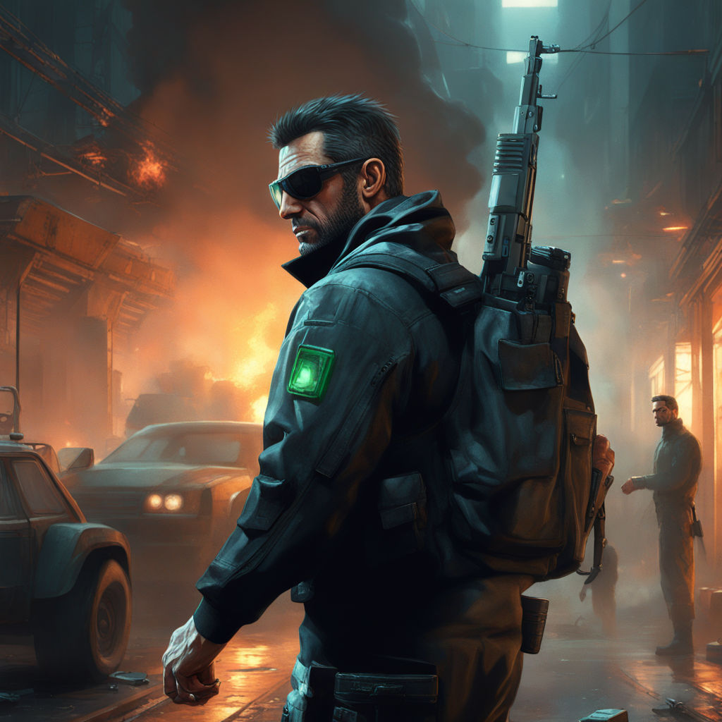 ArtStation - Splinter Cell Remake. Key art.