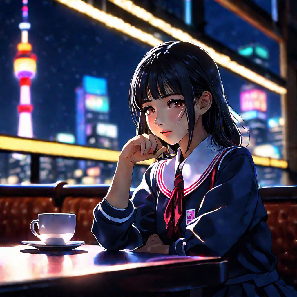 Cityscape Anime Profile Picture - Aesthetic Anime Pfp Focus (@pfp