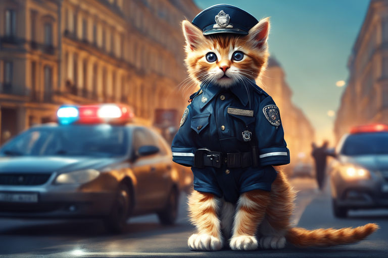 police cat - Playground