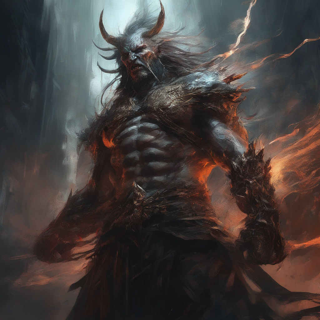 minotaur warrior art