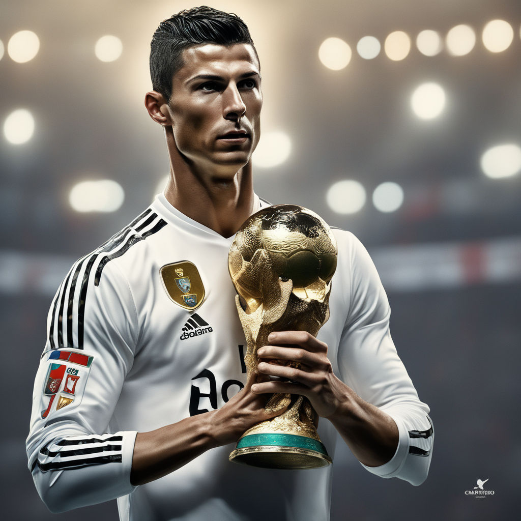 CR7 Ballon D'or Trophy Custom Design T Shirts - Cristiano Ronaldo