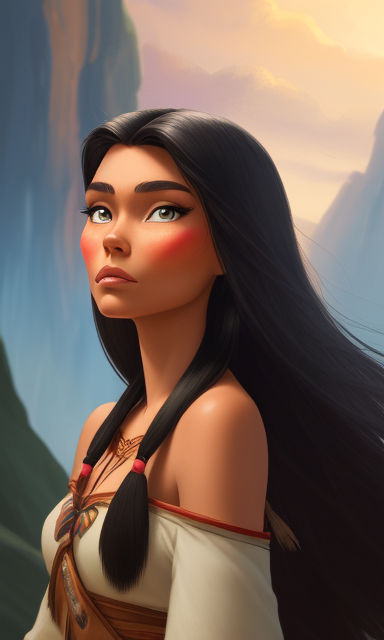 pocahontas face