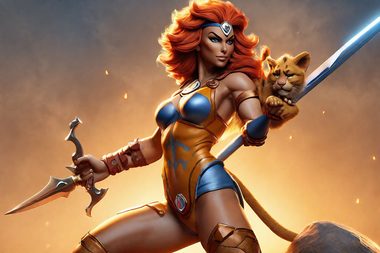 ArtStation - Cheetara - Thundercats