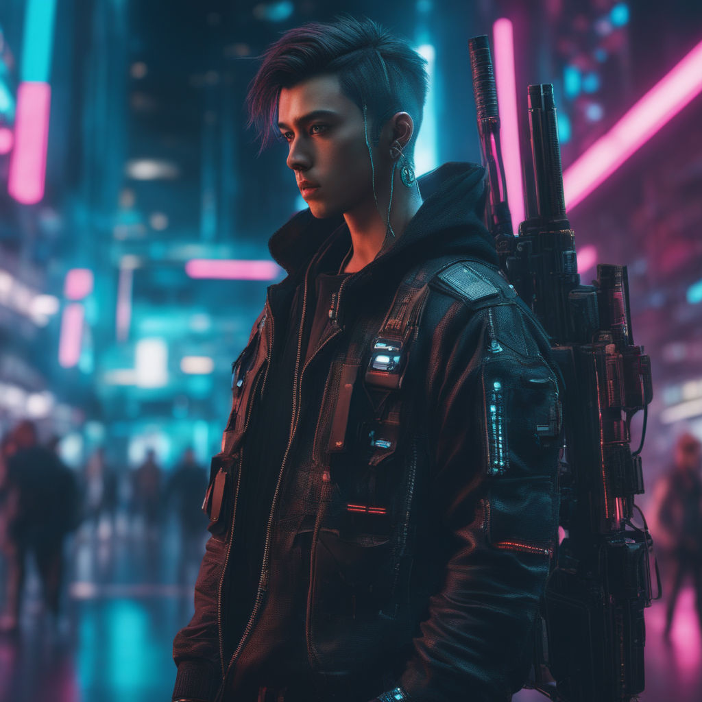 Aespa inspired cyber Y2K photoshoot by me (IG ukp_portraits) : r/Cyberpunk