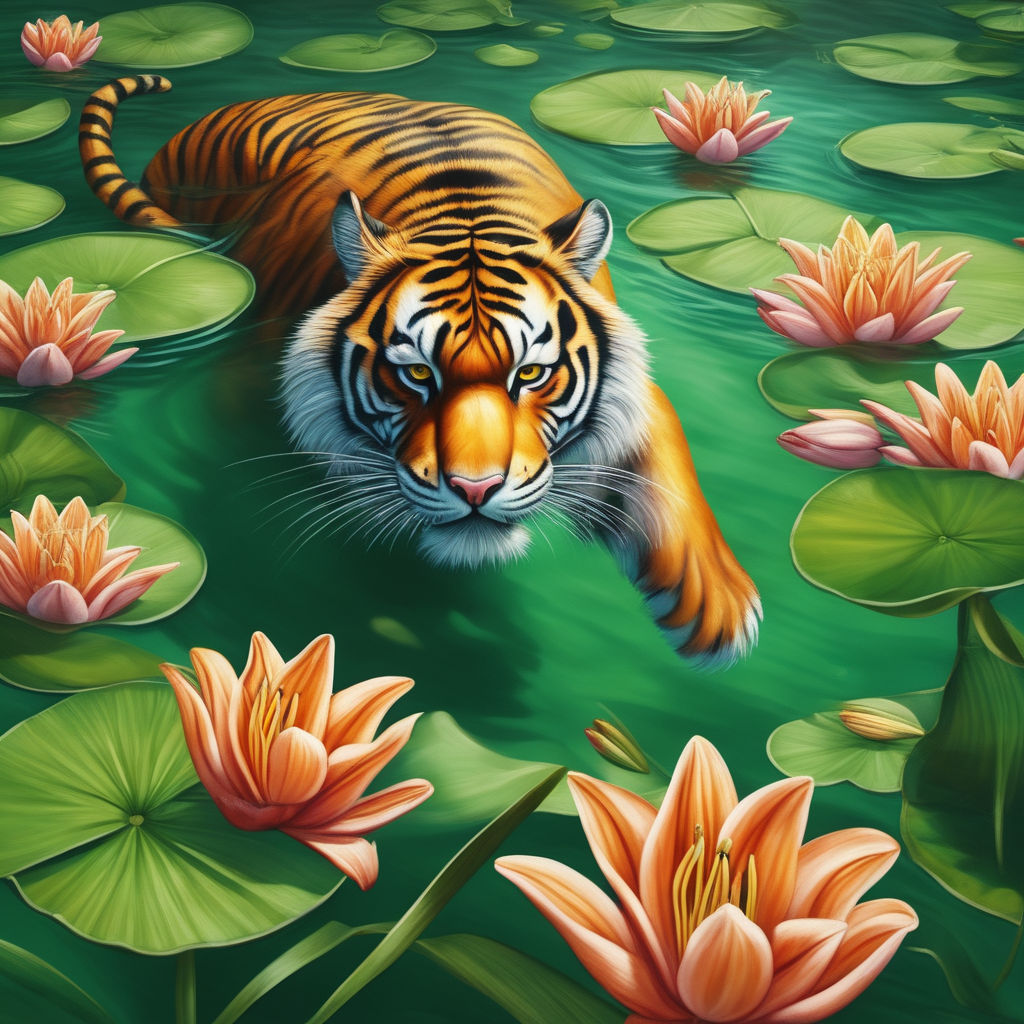 Tiger Eyes — Bengal Tiger by Thomas D. Mangelsen