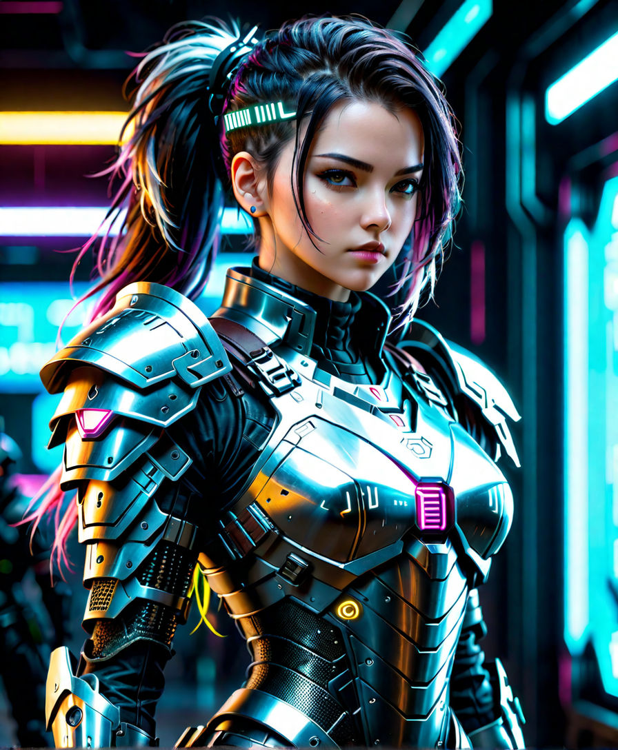 Cyberpunk Catgirl - Complete Collection